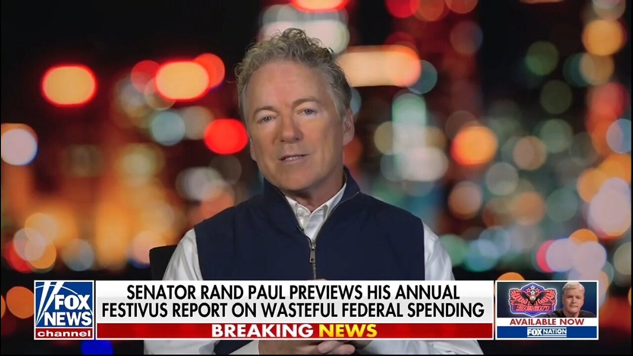 Sen Rand Paul: Government Is Incompetent