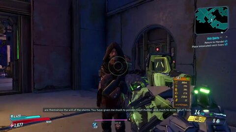 Borderlands 3 M3 Side Mission Holy Spirits