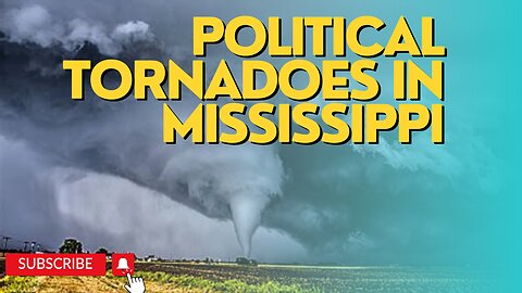 Political & Physical Tornadoes in Mississippi