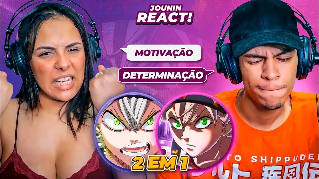 2 EM 1 | Rap do Asta (Black Clover) | Danzai & Basara [ React Rap Nerd ] 🔥