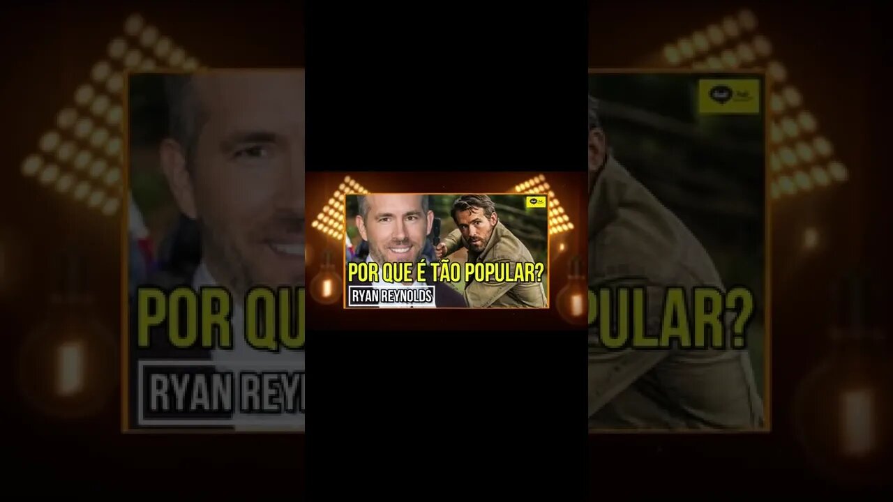 Por que o Ryan Reynolds é tão popular? #shorts