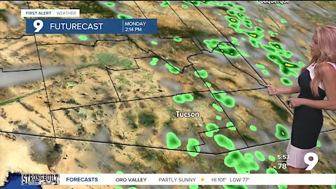 A low grade Monsoon to start the week