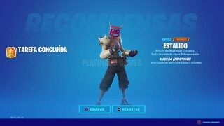 ENCONTRE FICHAS MISTUREBAS NA MINHINHA - FORTNITE