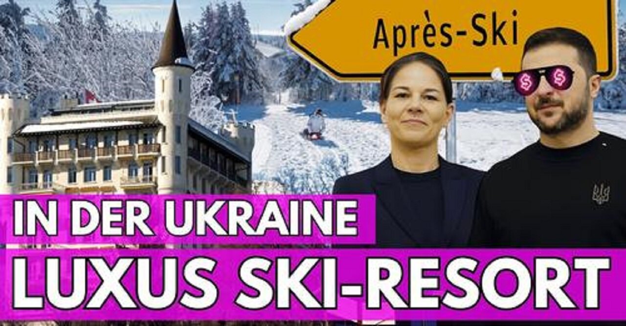 UKRAINE 1,5 Milliarden US Dollar LUXUS SKI RESORT - Deutsche Steuern für Blackrock?