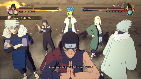 NINJA STORM 4 HIDDEN LEAF VERITABLE 1000 ARMED HOKAGE KAN ON