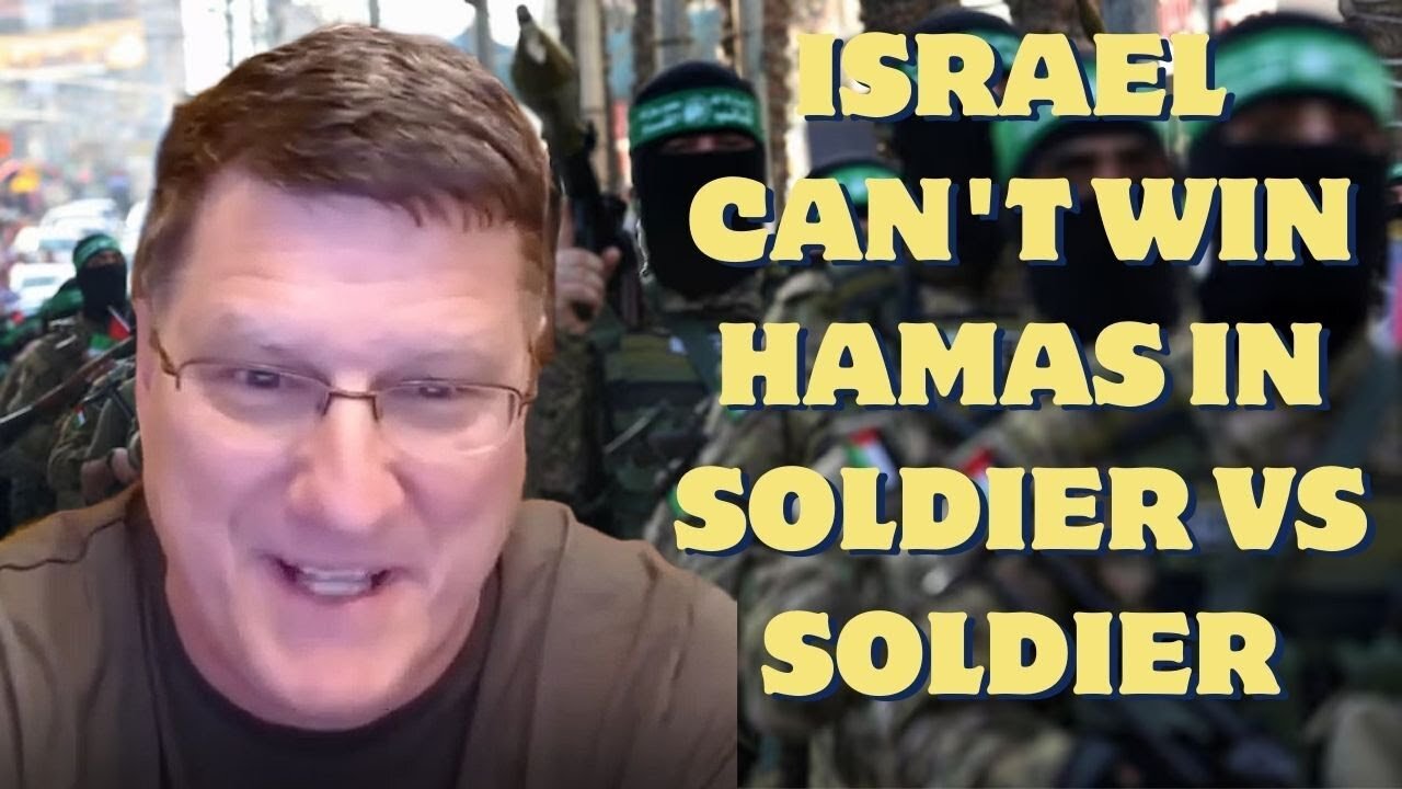 Scott Ritter - Killed women & children in Gaza because they Israel can't win Hams in 1 vs 1