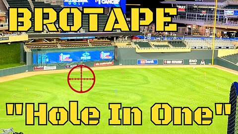 HOLE IN ONE AT TARGET FIELD!!! - BroTape Golf