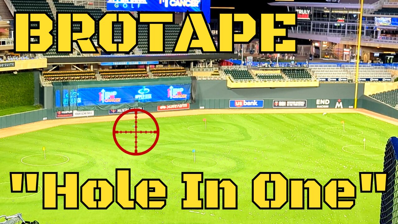 HOLE IN ONE AT TARGET FIELD!!! - BroTape Golf
