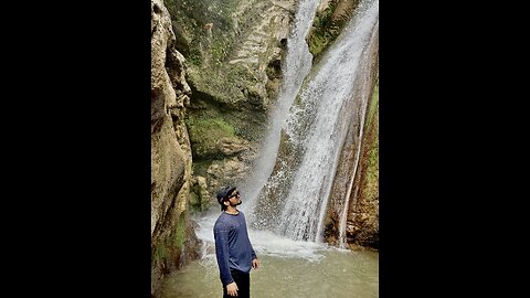 Exploring water fall in india | India video | mountains | Uttarakhand water fall