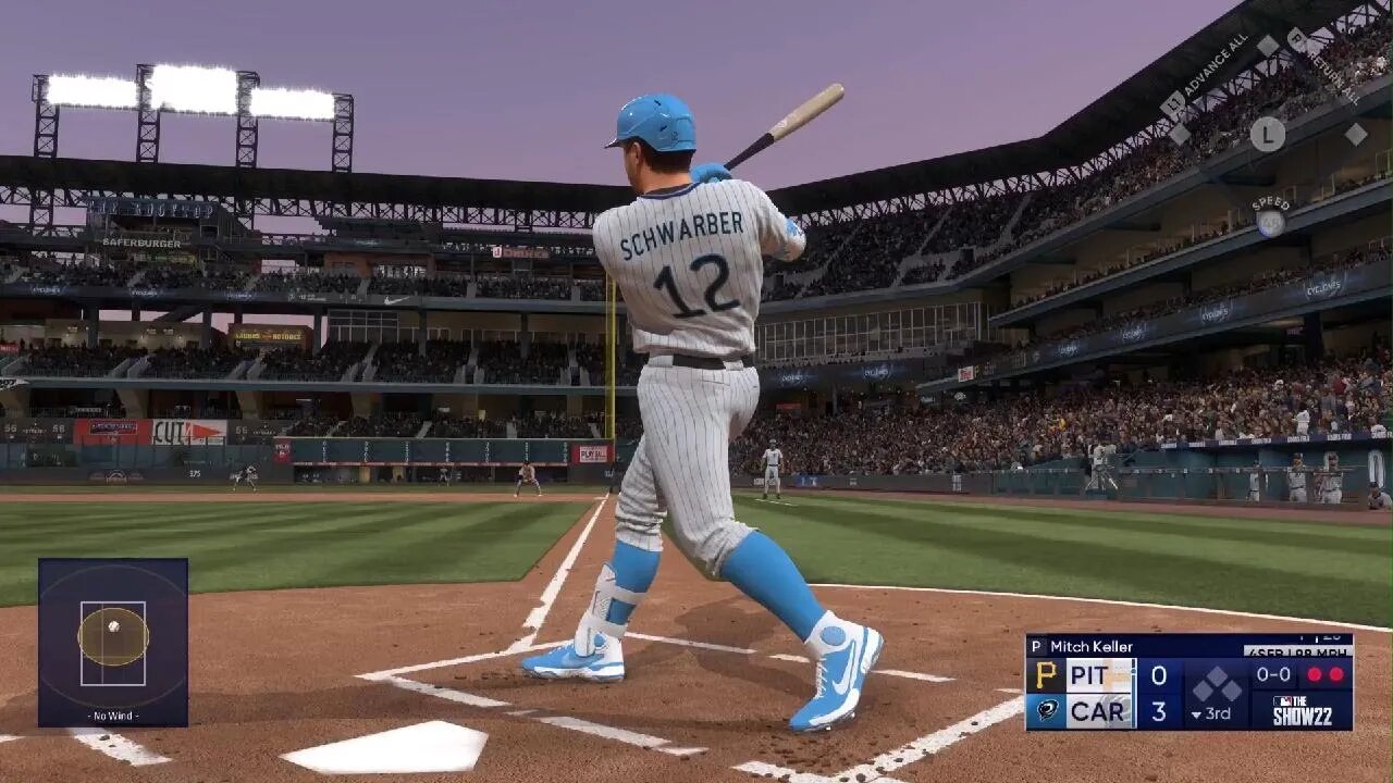MLB The Show 22 K. Schwarber 472 ft HR