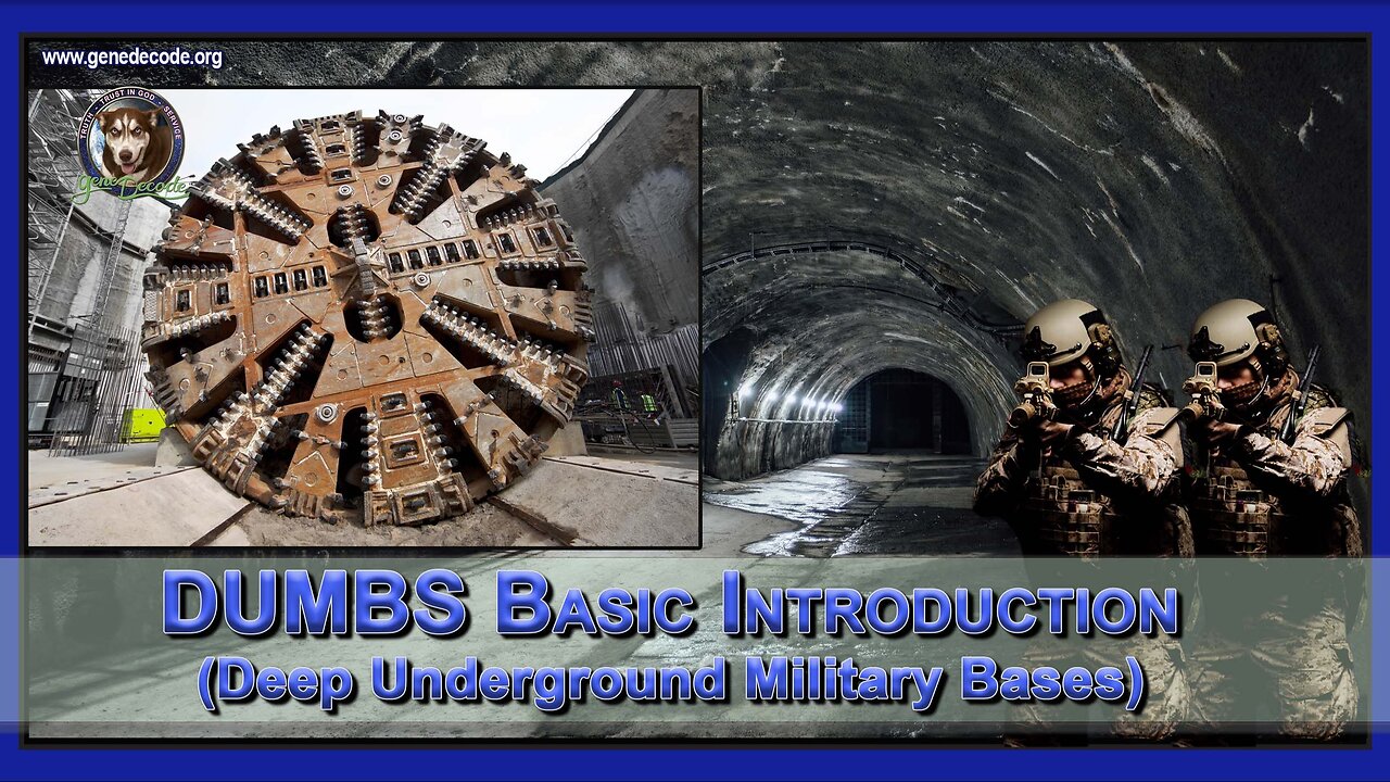 DUMBs - Deep Underground Military Bases - Basic Introduction: The Underground War