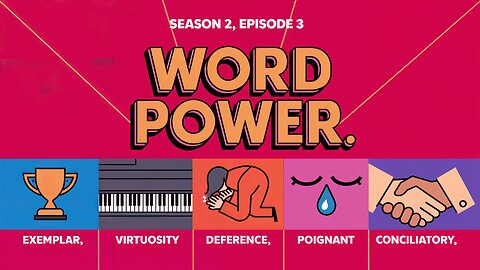 Word Power Season 2, Episode 3: Elevate Your Language with 5 Dynamic Words!