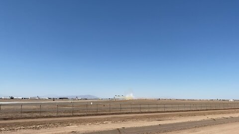 Blue angels and Thunderbirds first day training at El Centro