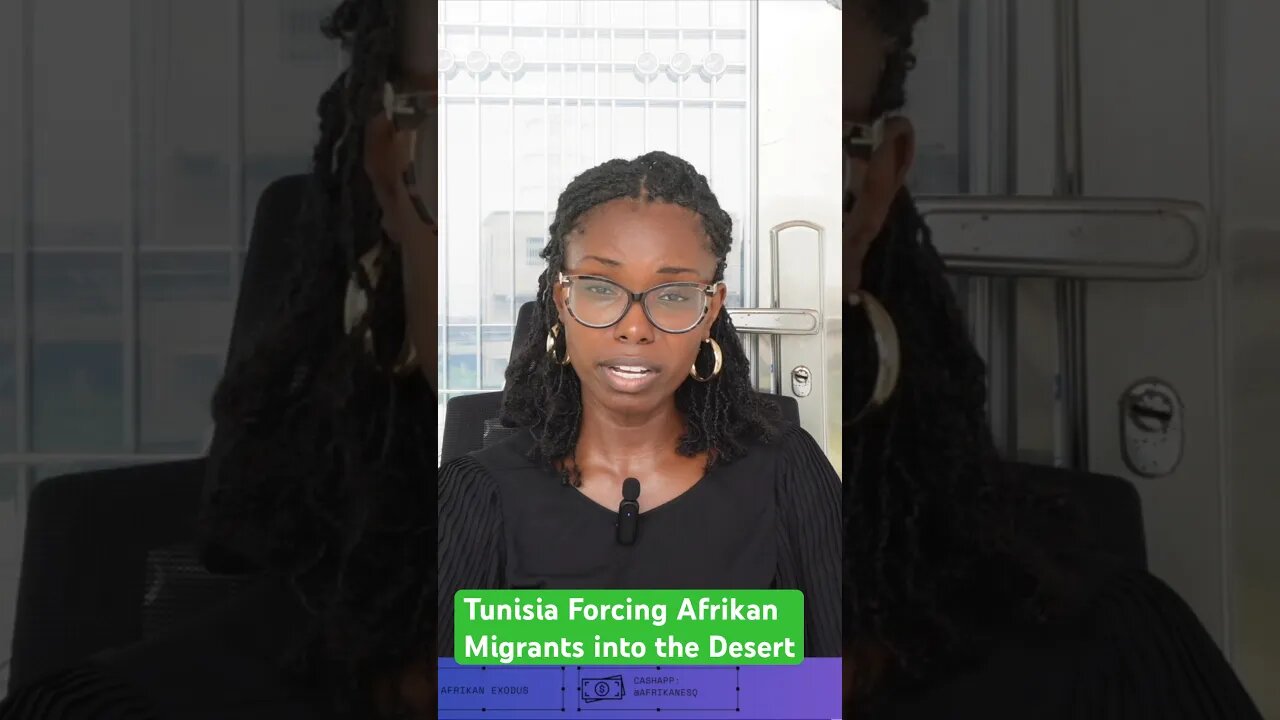 Tunisia Forcing African Migrants to Deserts to Die! #news #africans