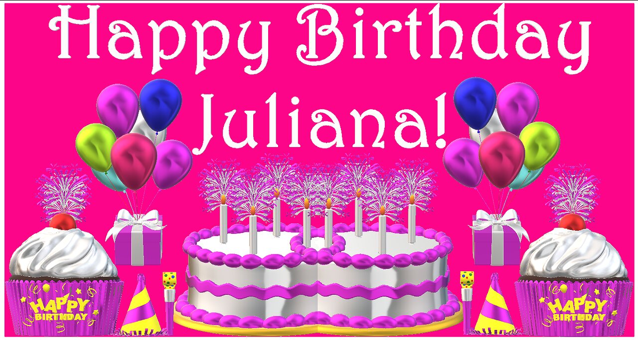 Happy Birthday 3D - Happy Birthday Juliana - Happy Birthday To You - Happy Birthday Song