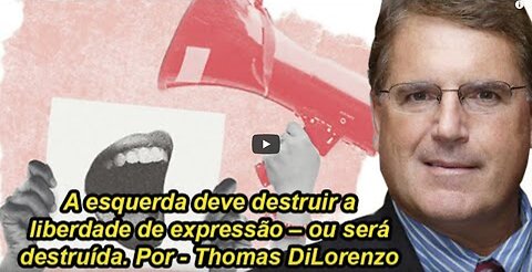 A esquerda deve destruir a liberdade de expressão – ou será destruída