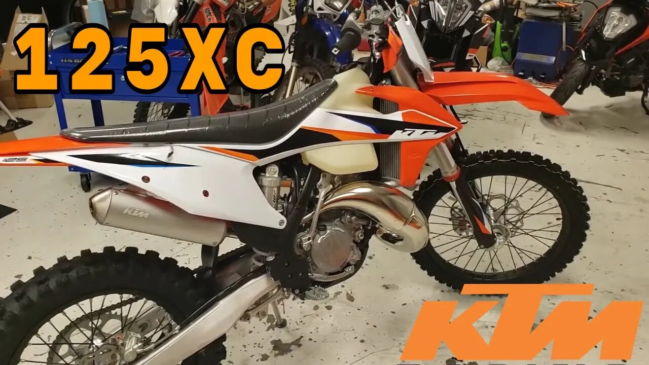 2021 KTM 125XC Walkaround (ALL NEW MODEL)