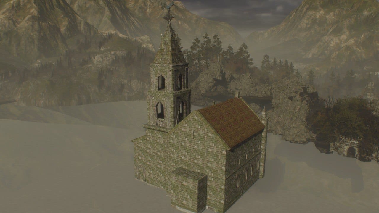 Igreja Resident Evil 4 Remake Free Cam