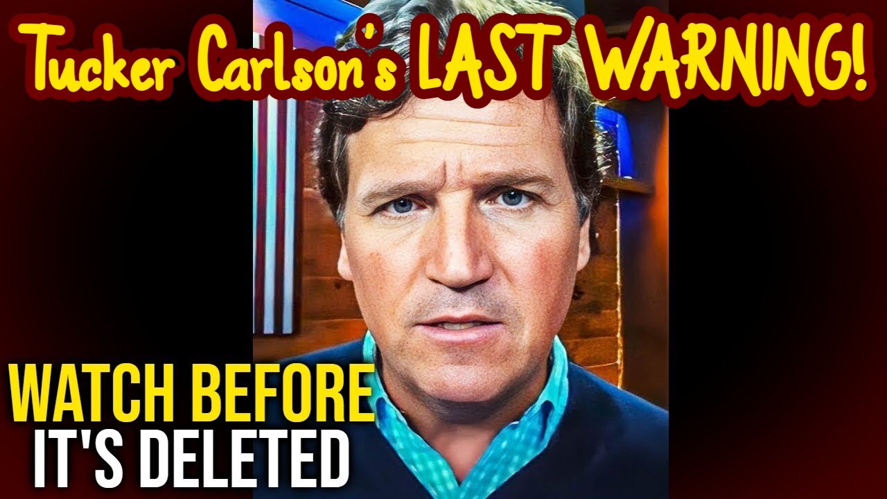 Tucker Carlson Just Revealed What The Government is Trying to Hide.. in Exclusive Interview!