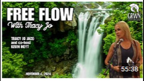 FREE FLOW with TRACY JO: Nov 4, 2024 - GO VOTE!