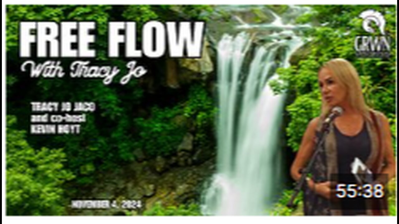 FREE FLOW with TRACY JO: Nov 4, 2024 - GO VOTE!