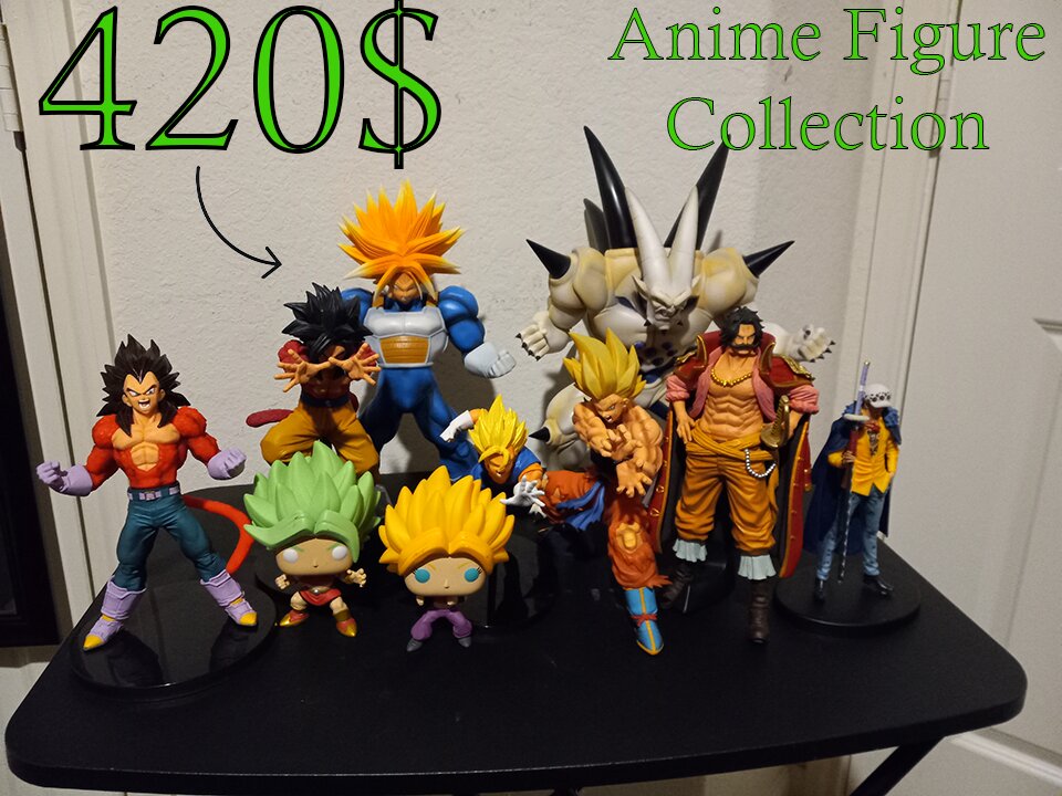 My anime figure collection