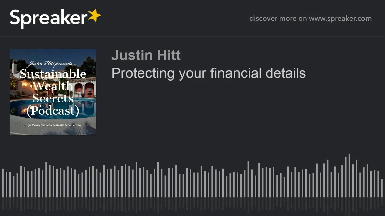 Protecting your financial details