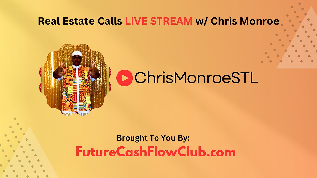 Real Estate Closing Calls with Chris Monroe - FutureCashFlowClub.com Coaching & Training