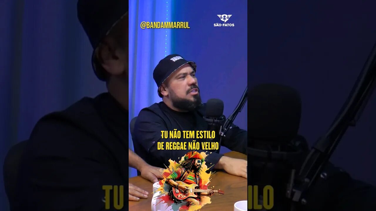 🔵🎤 O REGGAE É MUITO MAIS QUE A APARÊNCIA, É UMA FORMA DE SE EXPRESSAR | #saofatos #shorts