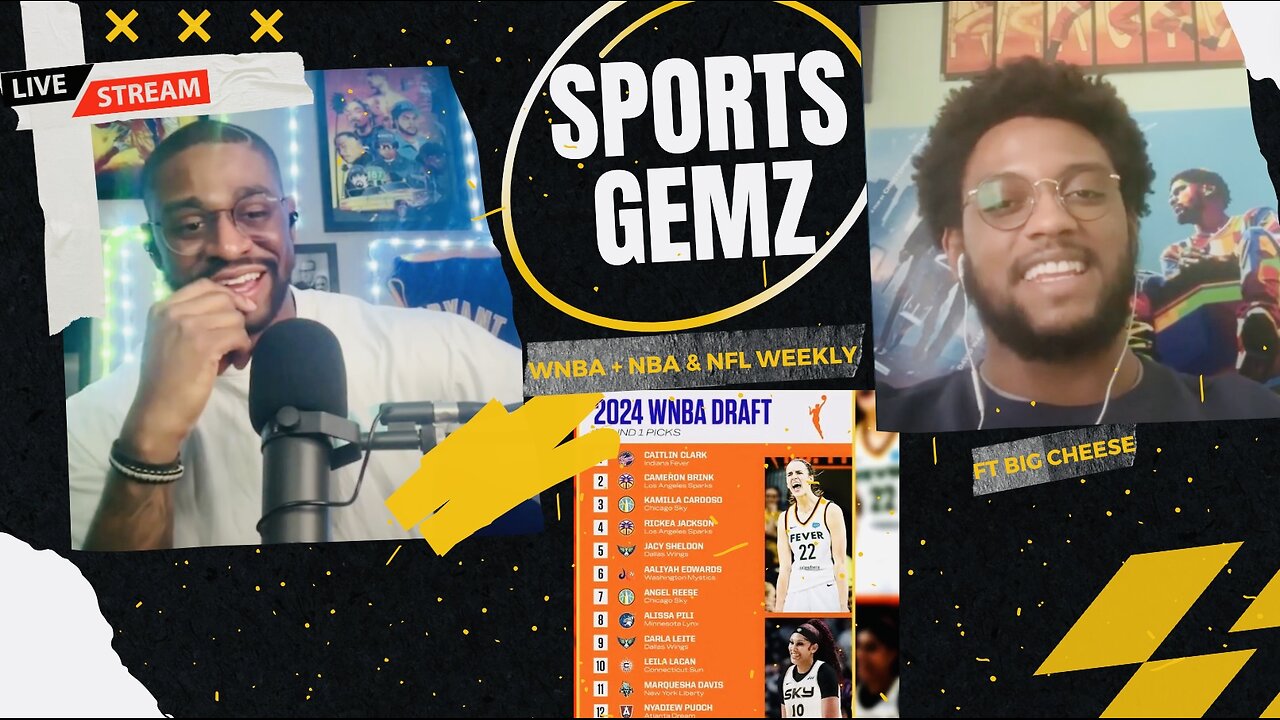 NBA Talk; Warriors Dynasty Over, Lakers Beating Denver Nuggets in 7 + The WNBA Draft | Sports Gemz