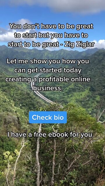 You don’t have to be great to start but you have to start to be great