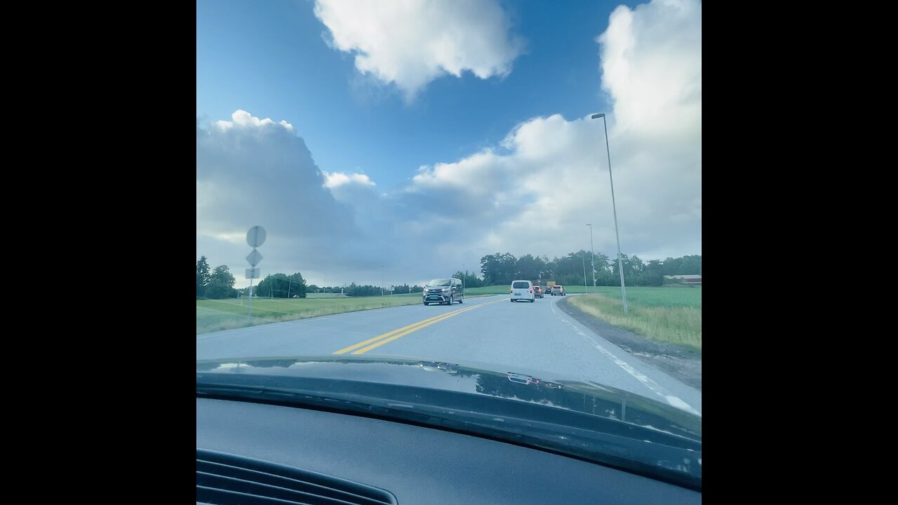 Beautiful clouds in norway