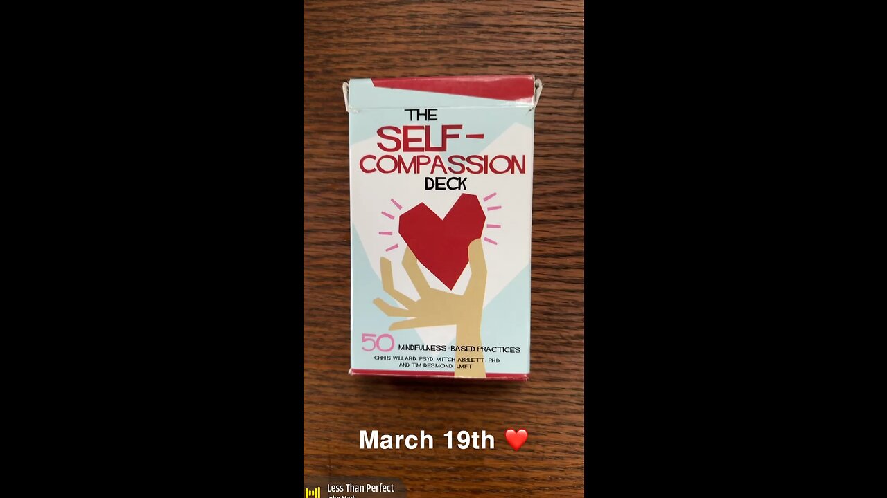 3/19/23 card: selfcompassion Sunday