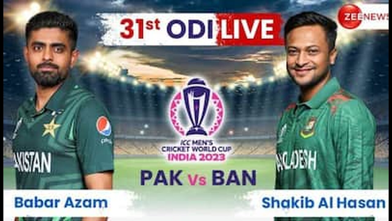 Bangladesh vs Pakistan world cup match