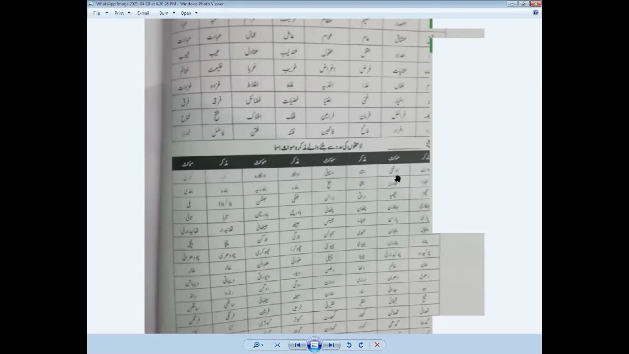 URDU B CLASS 7 14 APRIL 2021