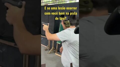 Como proceder caso se lesionar em uma pista?