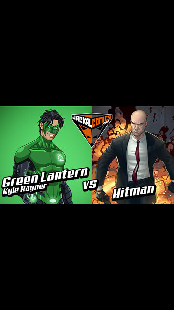 GREEN LANTERN, Kyle Rayner Vs. HITMAN - Comic Book Battles: Who Would Win In A Fight?