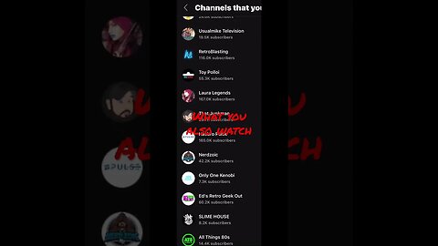 What are you watching?