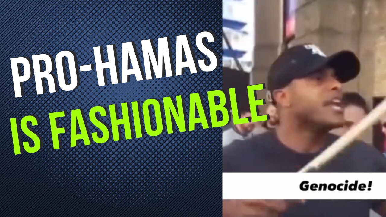 Being Pro Hamas is the Latest Western Leftist Fashion - Based Man Explains