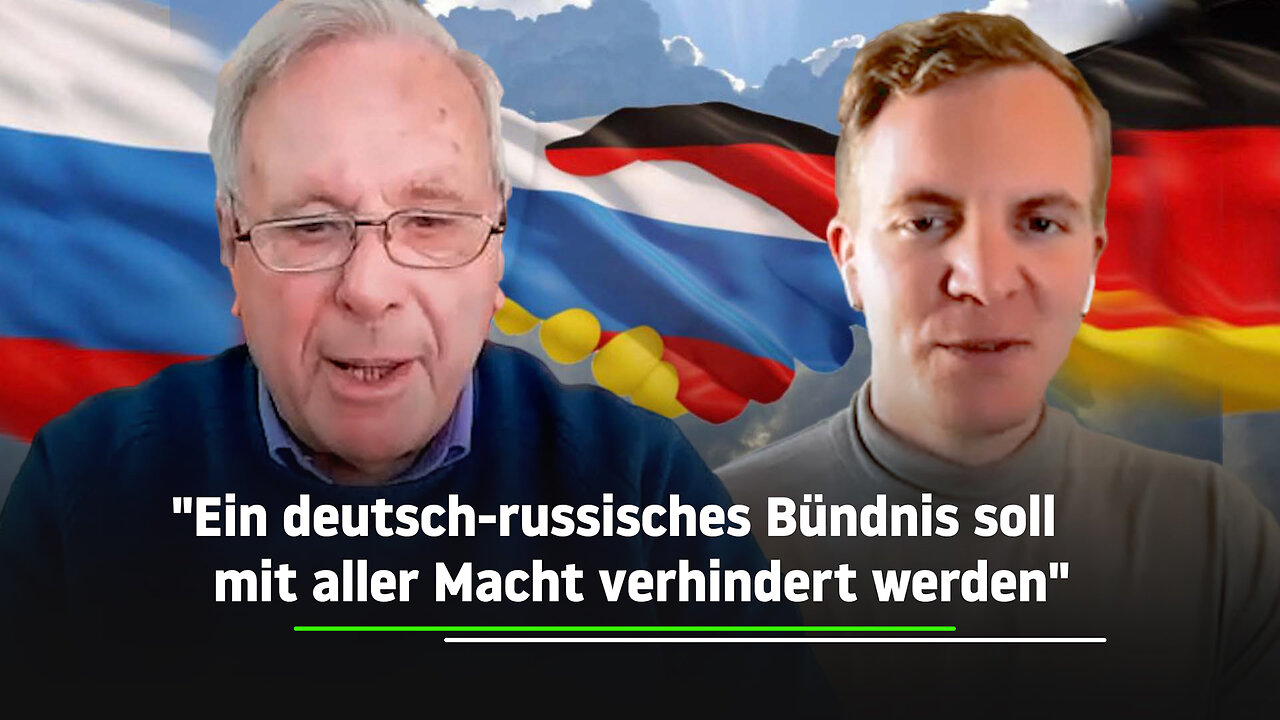 Andreas von Bülow: “Ein deutsch-russisches Bündnis soll mit aller Macht verhindert werden“