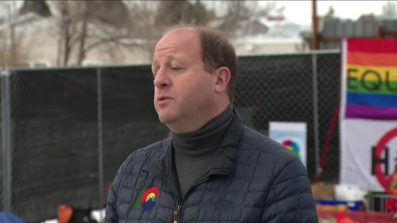 'Club Q will be back. The community will be back': Gov. Polis tours site of mass shooting in Colorado Springs