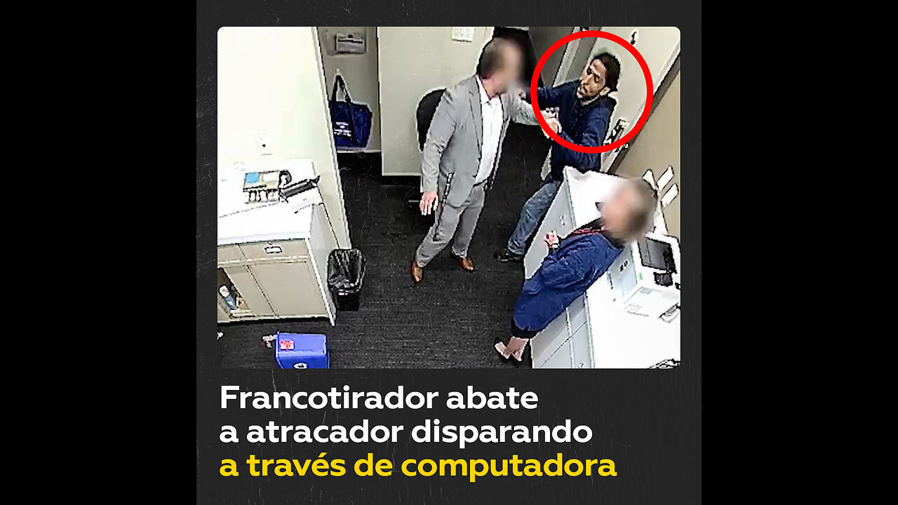 Francotirador dispara a un criminal a través de un computador en EE.UU.