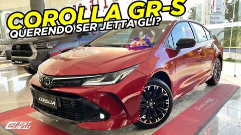 NOVO TOYOTA COROLLA GR-S 2023 SEM TETO SOLAR E COM AUSÊNCIA DE MUITOS ITENS! VALE A PENA?