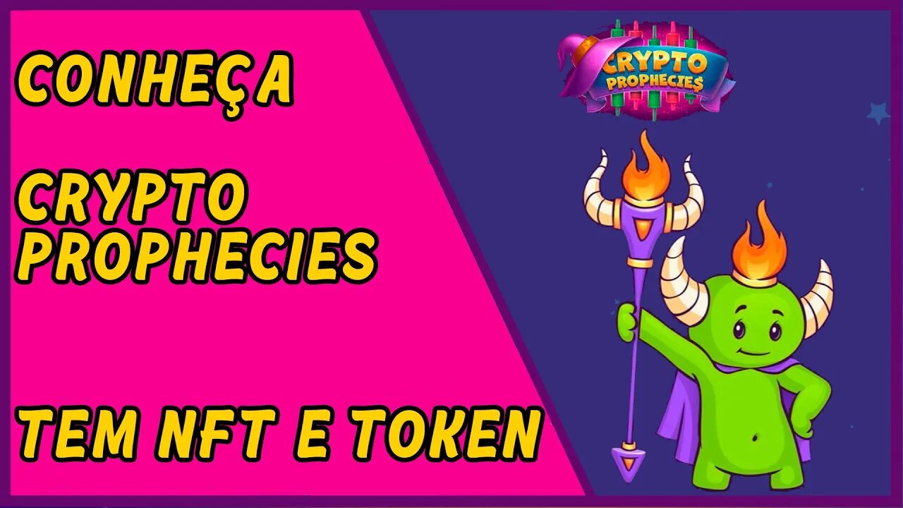 Conheça Crypto Prophecies - Jogo com NFT e TOKEN bTCP - Ganhe $5 no cadastro.