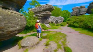 Butt cheek rock. Giant rock with a bottom. #Brimhamrocks