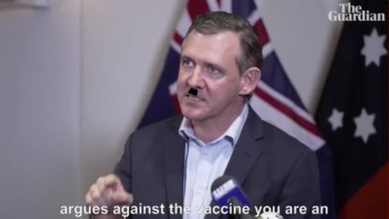 Aussie CM Michael Gunner Wins 2021 Hitler Impersonation Contest! - 11/22/21