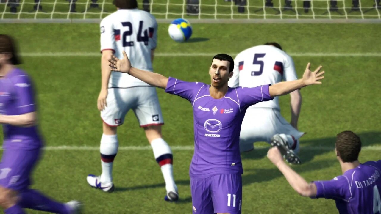 Pro Evolution Soccer 2013 - ACF Fiorentina vs Genoa CFC - 1440p No Commentary