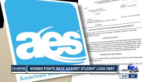 Colorado woman fights student loan debt as some might get forgiven