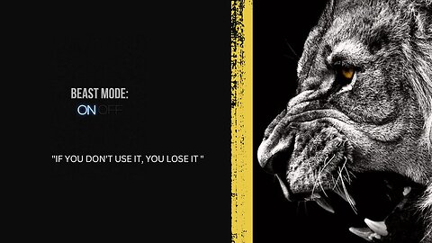 Listen To This Every Morning | "if you don't use it, you lose it"