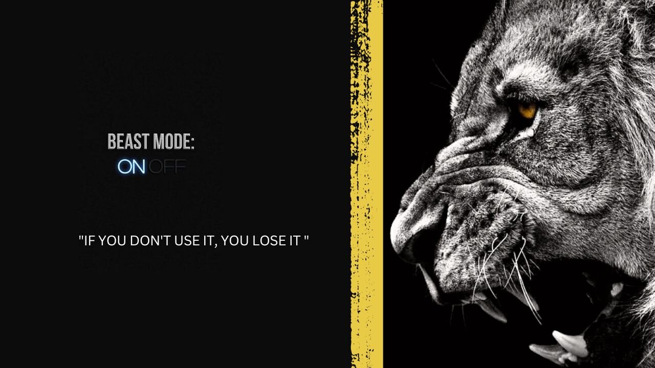 Listen To This Every Morning | "if you don't use it, you lose it"